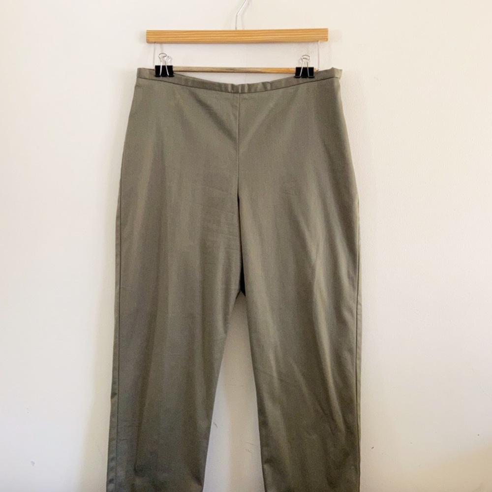 The Limited green tapered trousers